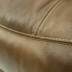 Hudson Leather Power Loveseat With Console - Saddle - Additional View 4