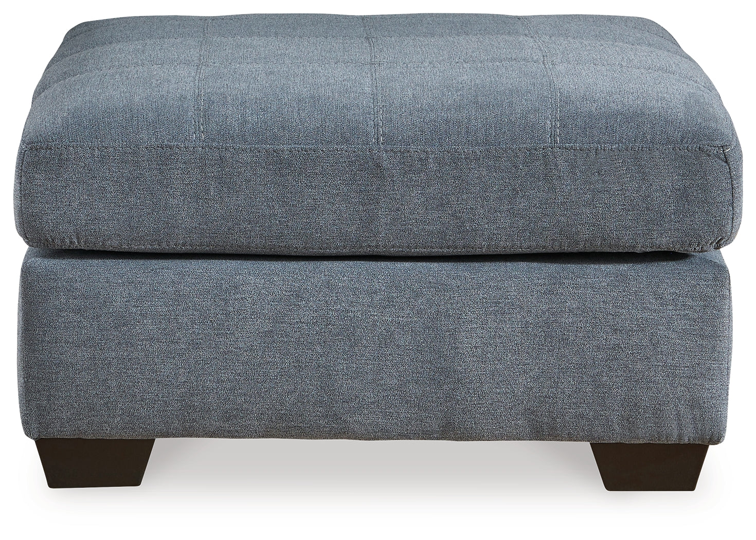 Ashley Furniture - Marrelton Oversized Ottoman - Denim - Blue Fabric - Ottomans - Additional View 2