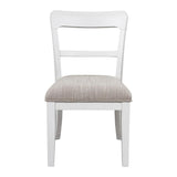 Chadworth Upholstered Dining Side Chair - White