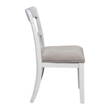Chadworth Upholstered Dining Side Chair - White