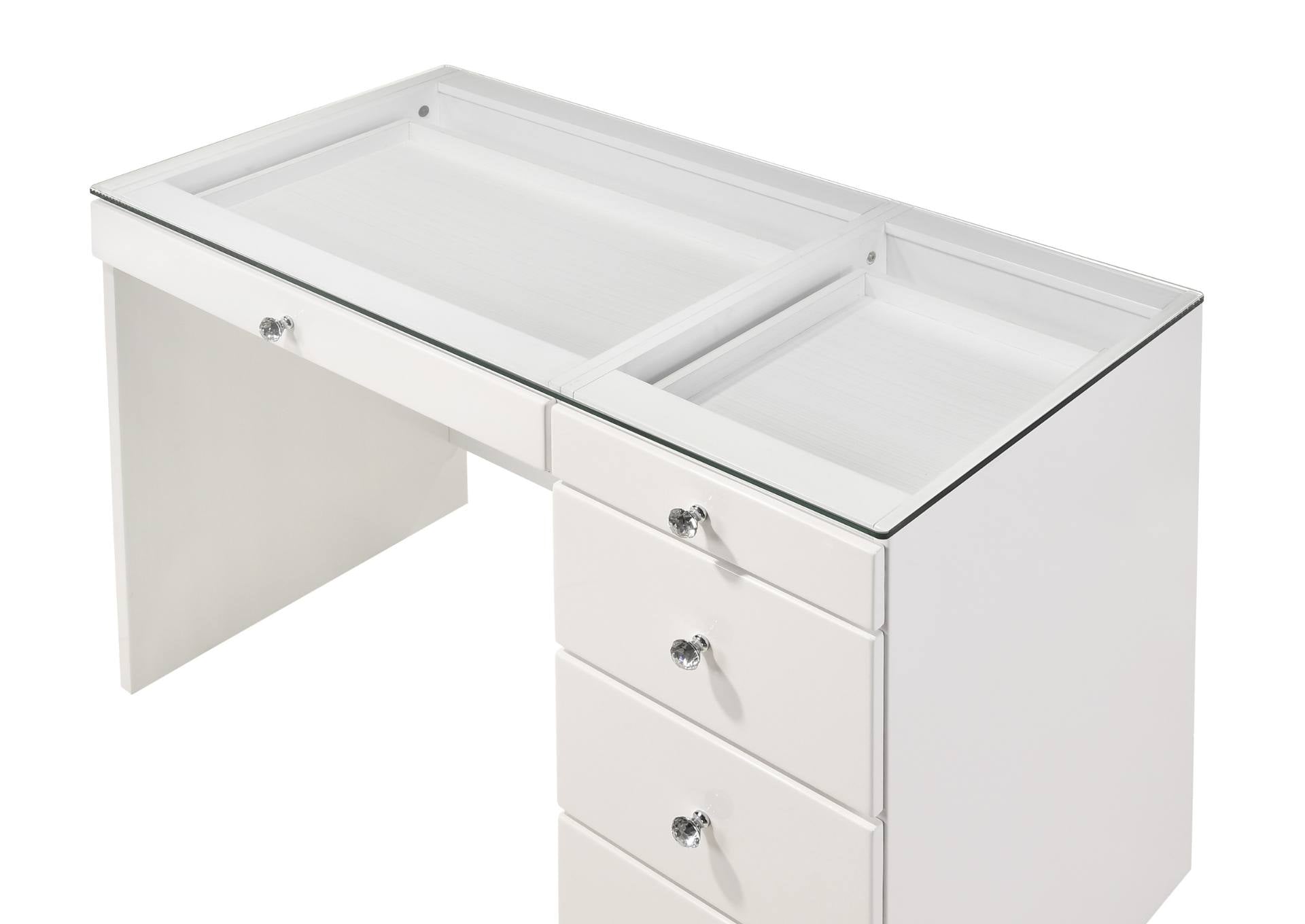 Morgan Vanity - White - Additional View 1