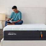Tempur Sealy - Proadapt 2.0 Firm Queen Mattress - White|Black Fabric - Mattresses - Additional View 5