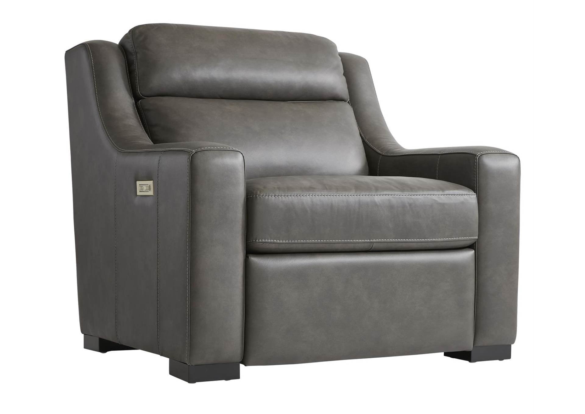 GERMAIN LEATHER POWER RECLINER - Additional View 1