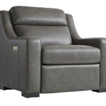 GERMAIN LEATHER POWER RECLINER - Additional View 1