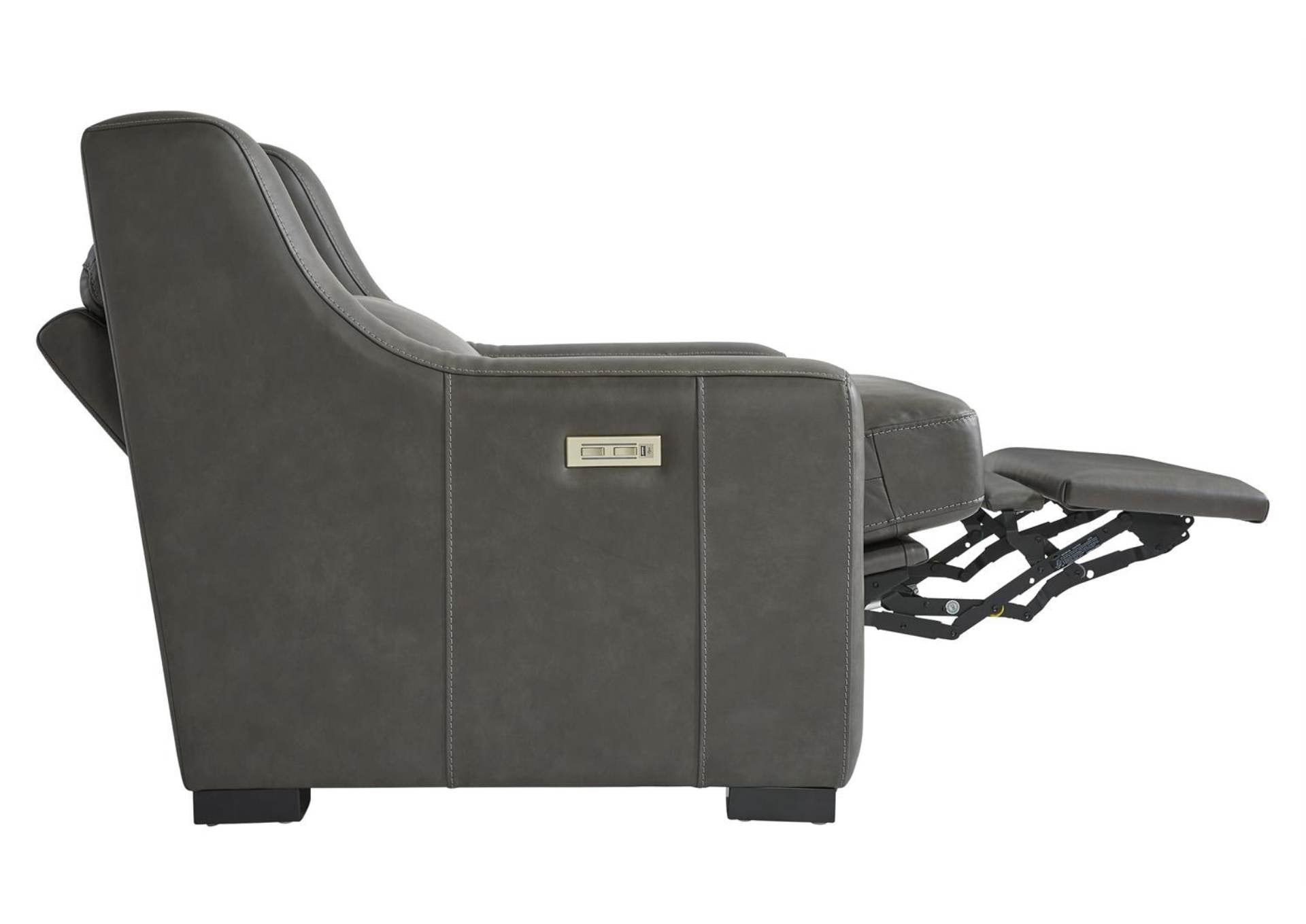GERMAIN LEATHER POWER RECLINER - Additional View 3