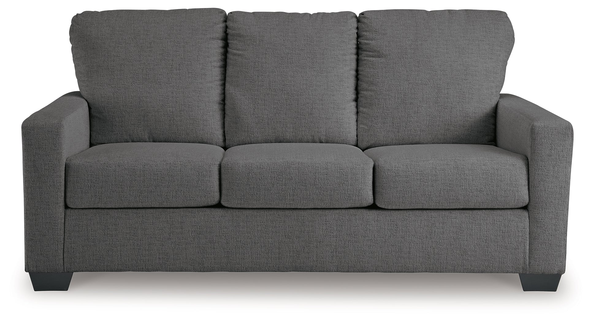 Ashley Furniture - Rannis Full Sofa Sleeper - Pewter - Dark Gray Fabric - Sofas - Additional View 2