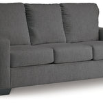 Ashley Furniture - Rannis Full Sofa Sleeper - Pewter - Dark Gray Fabric - Sofas - Additional View 1