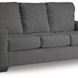 Ashley Furniture - Rannis Full Sofa Sleeper - Pewter - Dark Gray Fabric - Sofas - Additional View 1