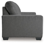 Ashley Furniture - Rannis Full Sofa Sleeper - Pewter - Dark Gray Fabric - Sofas - Additional View 4