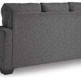Ashley Furniture - Rannis Full Sofa Sleeper - Pewter - Dark Gray Fabric - Sofas - Additional View 5