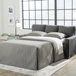 Ashley Furniture - Rannis Full Sofa Sleeper - Pewter - Dark Gray Fabric - Sofas - Additional View 6