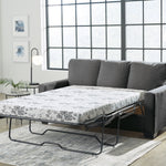 Ashley Furniture - Rannis Full Sofa Sleeper - Pewter - Dark Gray Fabric - Sofas - Additional View 7