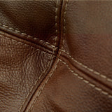 Hudson Leather Reclining Sofa - Saddle - Additional View 3