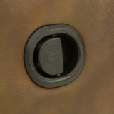 Hudson Leather Reclining Sofa - Saddle - Additional View 4