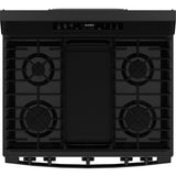 GE BLACK FREE-STANDING GAS RANGE WITH CONVECTION AND AIR FRY - Ranges - Additional View 1