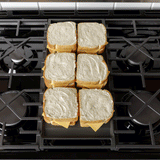 GE BLACK FREE-STANDING GAS RANGE WITH CONVECTION AND AIR FRY - Ranges - Additional View 29
