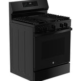 GE BLACK FREE-STANDING GAS RANGE WITH CONVECTION AND AIR FRY - Ranges - Additional View 34