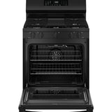 GE BLACK FREE-STANDING GAS RANGE WITH CONVECTION AND AIR FRY - Ranges - Additional View 2