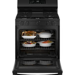 GE BLACK FREE-STANDING GAS RANGE WITH CONVECTION AND AIR FRY - Ranges - Additional View 3