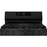 GE BLACK FREE-STANDING GAS RANGE WITH CONVECTION AND AIR FRY - Ranges - Additional View 4