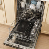 GE BLACK FREE-STANDING GAS RANGE WITH CONVECTION AND AIR FRY - Ranges - Additional View 11