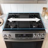 GE BLACK FREE-STANDING GAS RANGE WITH CONVECTION AND AIR FRY - Ranges - Additional View 21