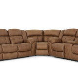 Haygen 3 Piece Power Sectional - Almond