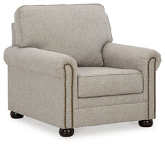 Ashley Furniture - GAELON DUNE CHAIR - Light Brown Fabric - Chairs