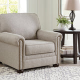 Ashley Furniture - GAELON DUNE CHAIR - Light Brown Fabric - Chairs - Additional View 1