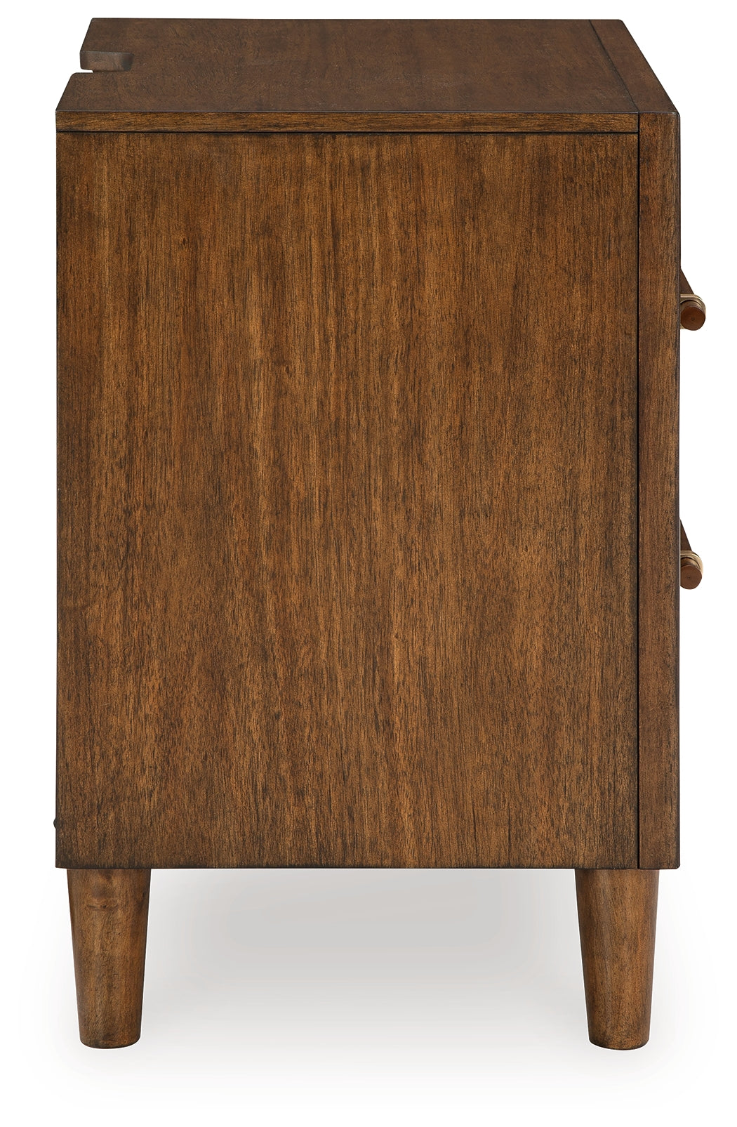 Ashley Furniture - LYNCOTT NIGHTSTAND - Dark Brown Wood - Nightstands - Additional View 4