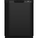 GE BLACK DISHWASHER FRONT CONTROL WITH STEAM - Dishwashers