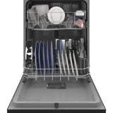 23.75" GE Energy Star Dishwasher With Front Controls - Black - Dishwashers - Additional View 2