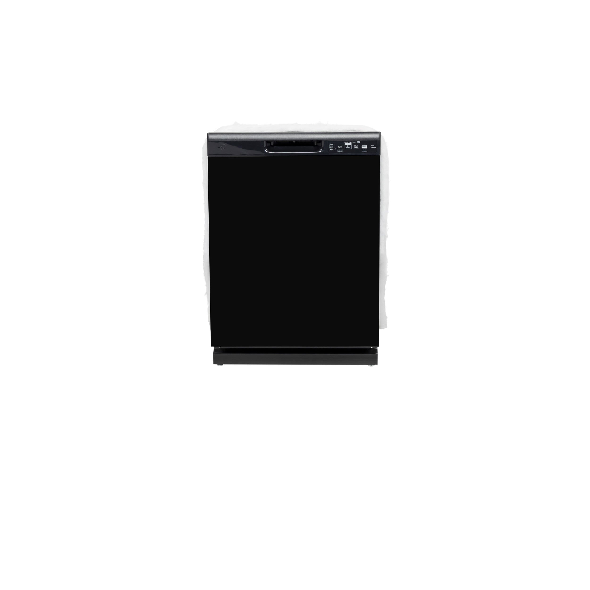 GE BLACK DISHWASHER FRONT CONTROL WITH STEAM - Dishwashers - Additional View 22