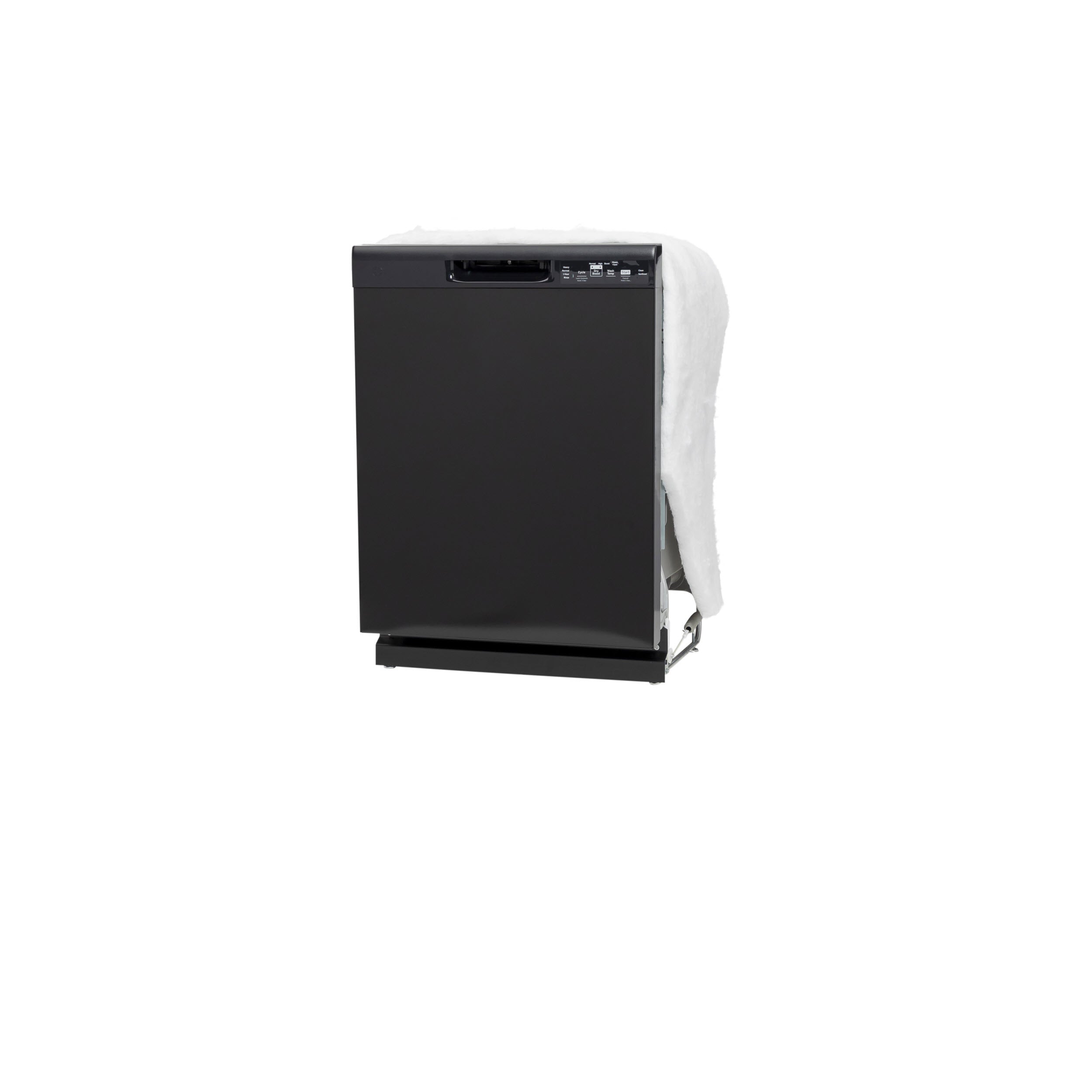 GE BLACK DISHWASHER FRONT CONTROL WITH STEAM - Dishwashers - Additional View 23