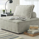 Ashley Furniture - BALES TAUPE ACCENT CHAIR - Light Brown Fabric - Chairs - Additional View 1