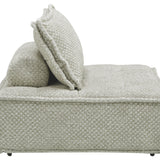 Ashley Furniture - BALES TAUPE ACCENT CHAIR - Light Brown Fabric - Chairs - Additional View 3
