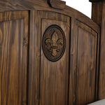 Mansion Fleur De Lis Queen Bed - Additional View 3