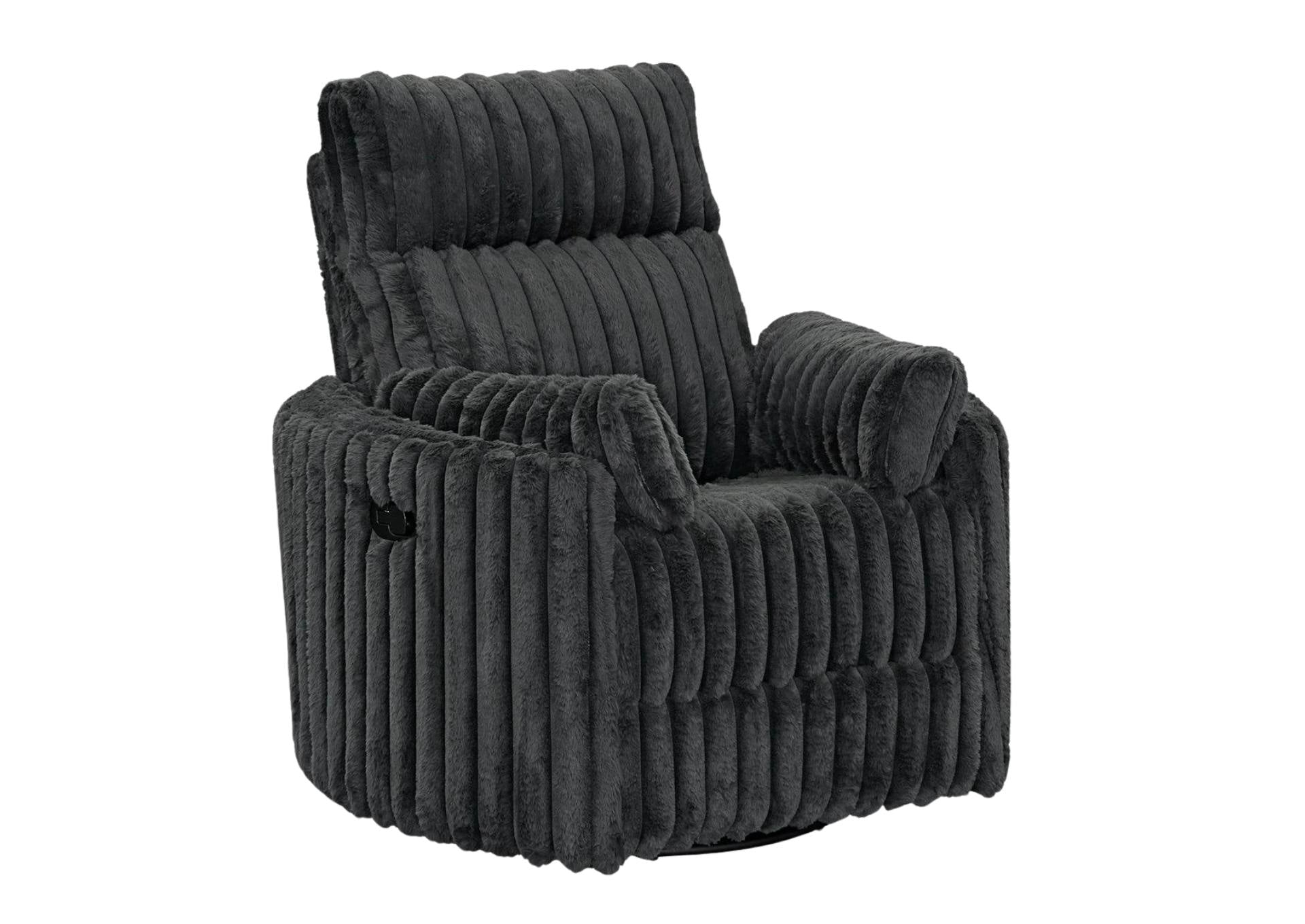 Avenida Glider Recliner - Gunmetal