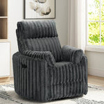 Avenida Glider Recliner - Gunmetal - Additional View 1