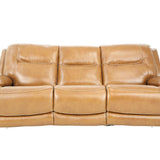 BERLIN BUCKSKIN LEATHER 2P POWER SOFA