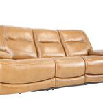BERLIN BUCKSKIN LEATHER 2P POWER SOFA - Additional View 1