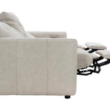 KAYA PEARL LEATHER POWER RECLINING SOFA - Additional View 2