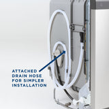 GE WHITE FRONT CONTROL DISHWASHER - Dishwashers - Additional View 11