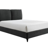 Jenn Queen Bed - Charcoal