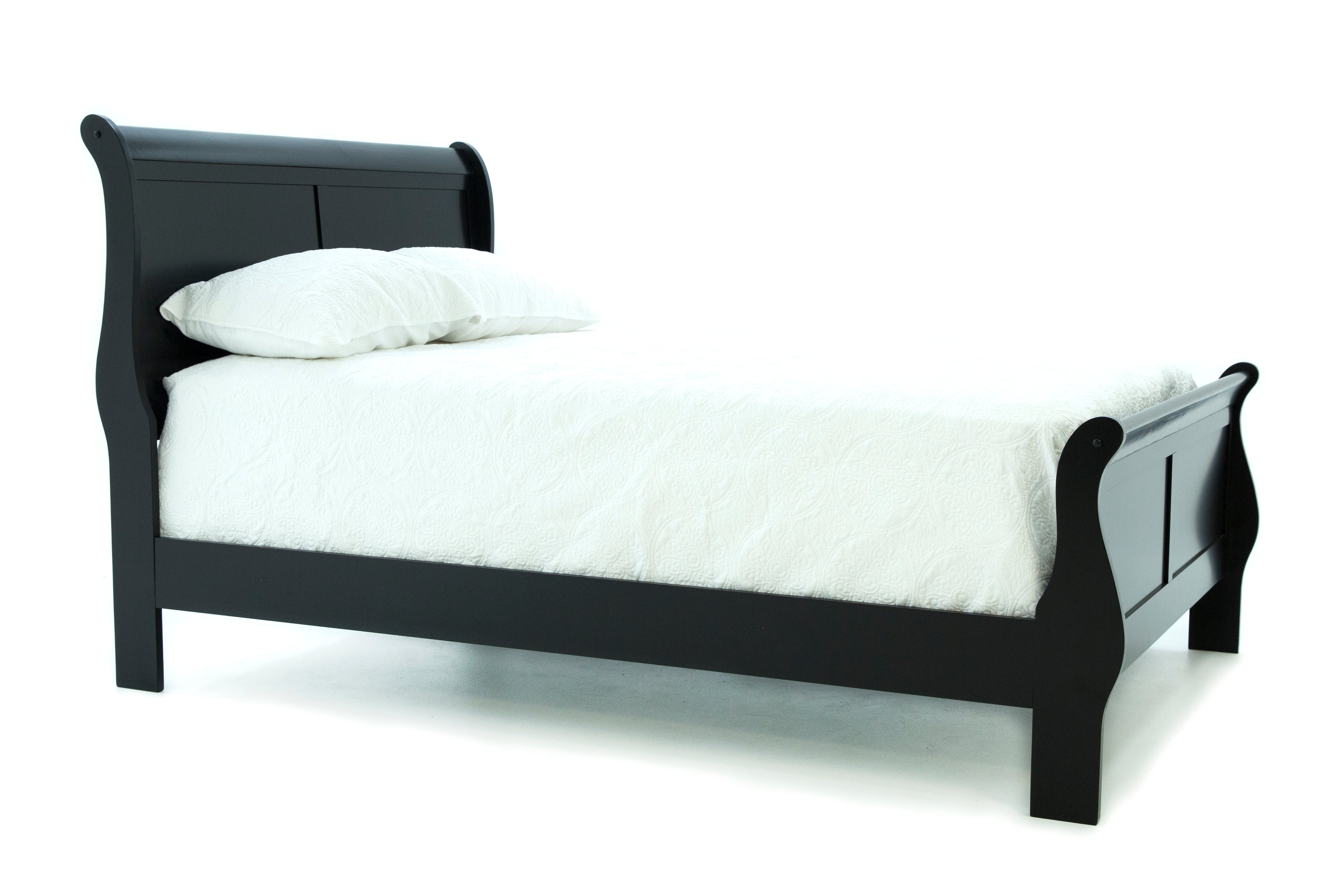 Louis Philip King Bed - Black - Additional View 1