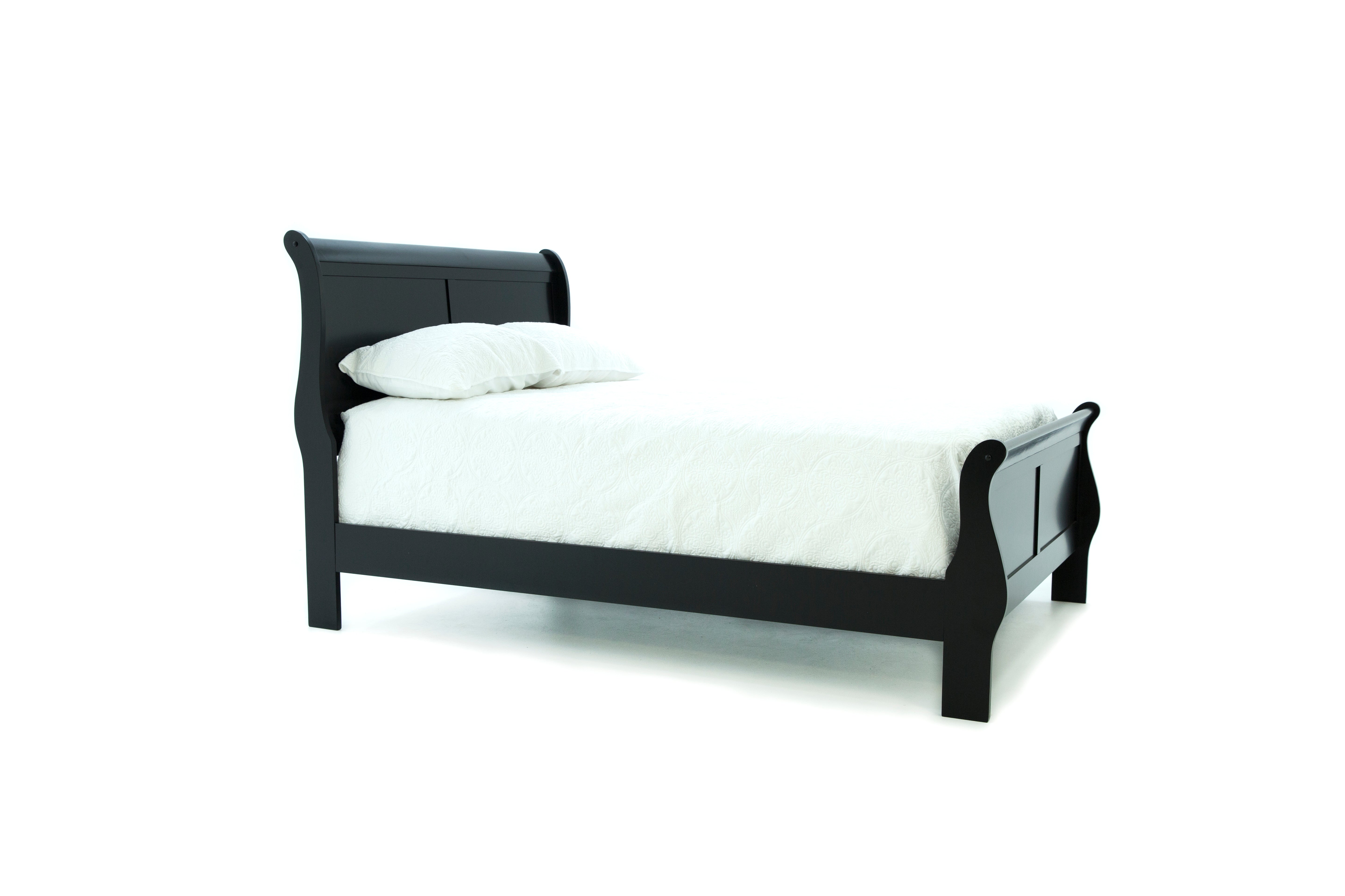 Louis Philip King Bed - Black - Additional View 1