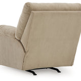 Ashley Furniture - Simplejoy Recliner - Sand - Beige Fabric - Recliners - Additional View 5