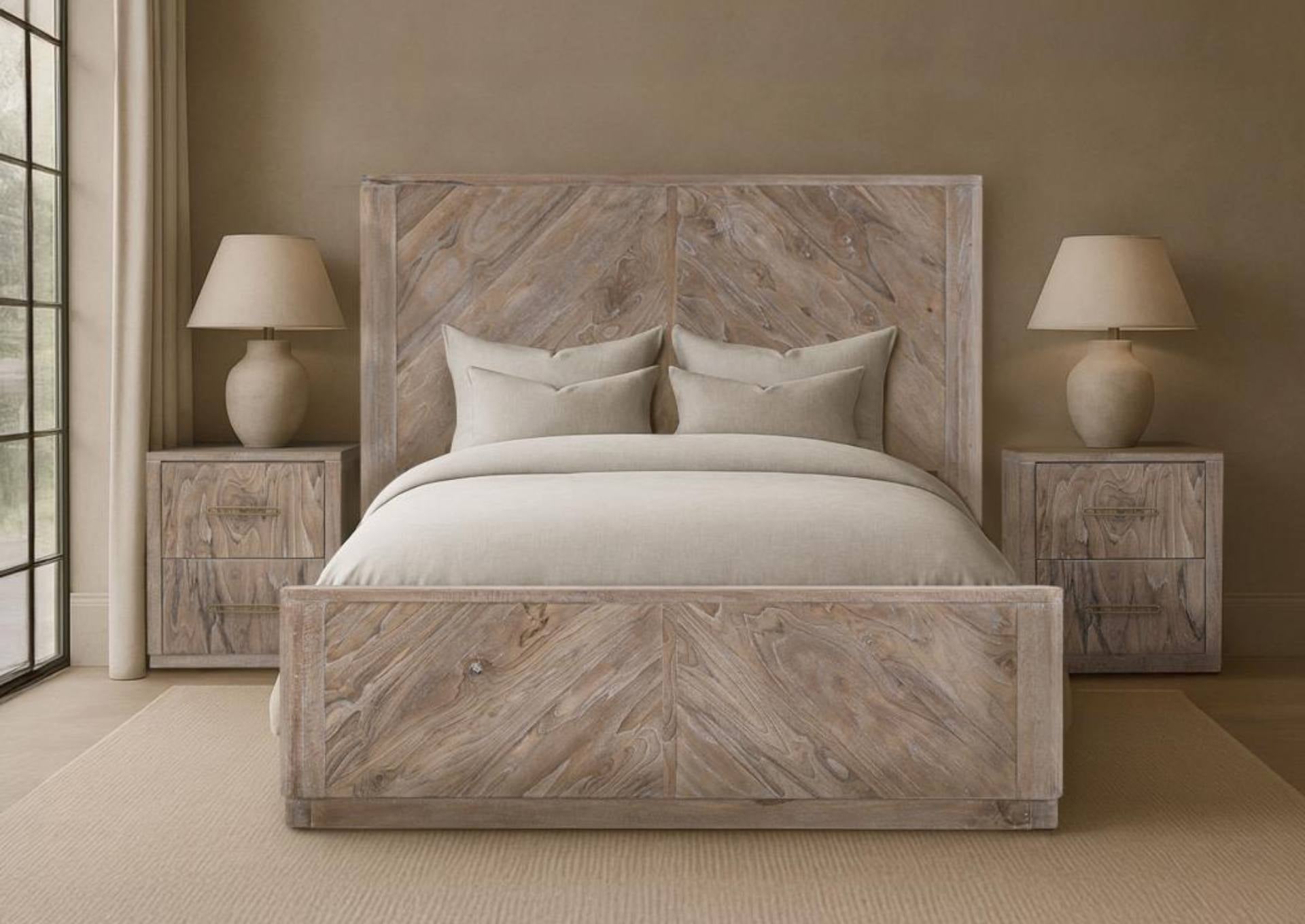 Riverbend Queen Bed - Light - Additional View 1