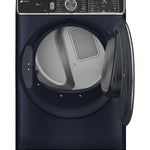 GE SAPPHIRE BLUE FRONT LOAD 7.8CU ELECTRIC DRYER WITH STEAM - Dryers - Additional View 1