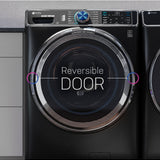 GE SAPPHIRE BLUE FRONT LOAD 7.8CU ELECTRIC DRYER WITH STEAM - Dryers - Additional View 8